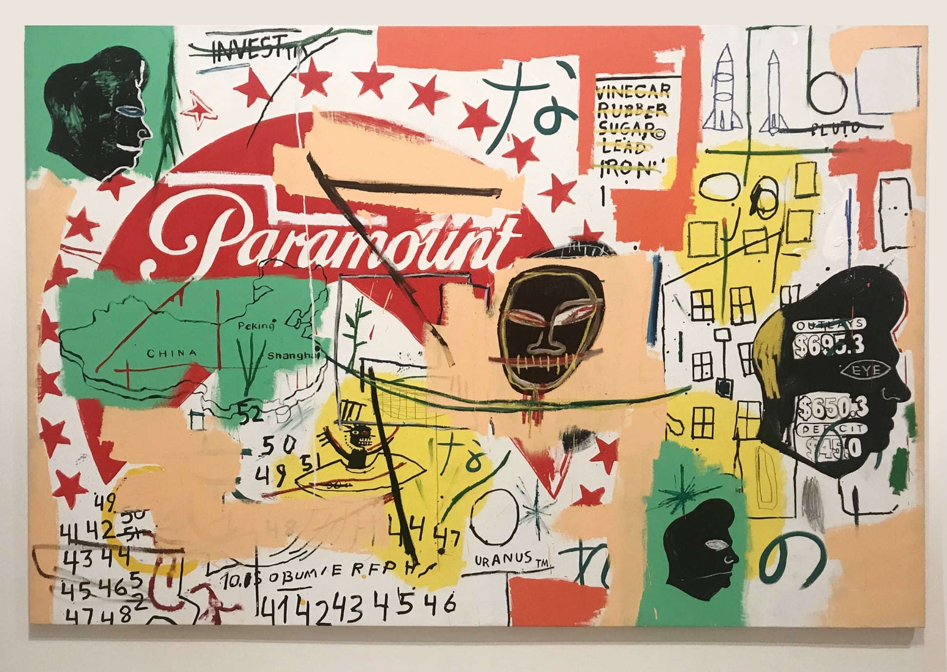 Paramount by Andy Warhol and Jean-Michel Basquiat (1985)