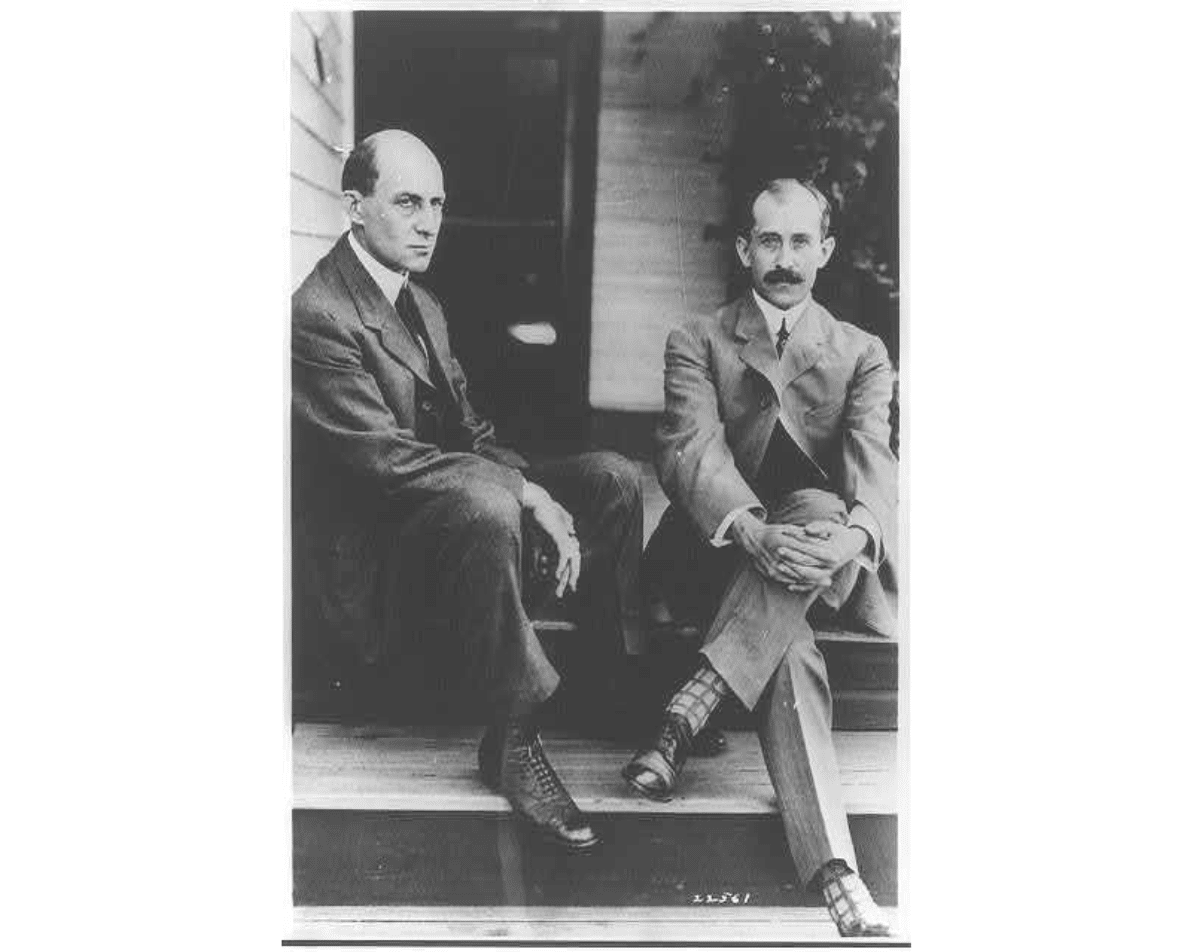 Wilbur and Orville Wright // 📸 : Library of Congress