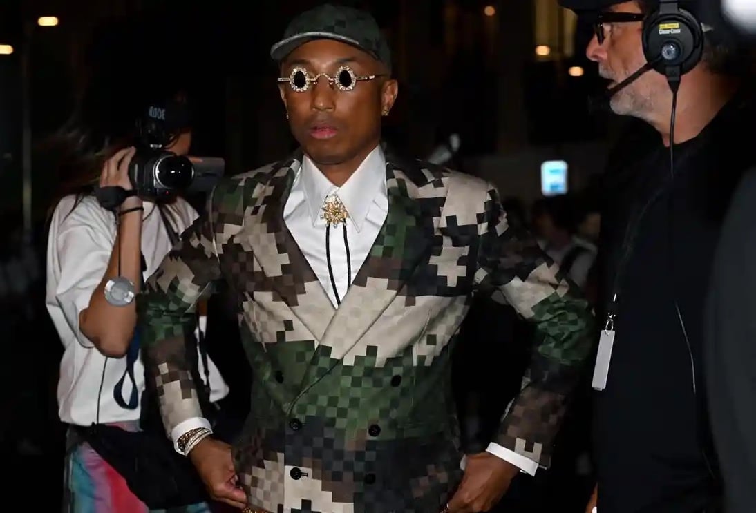 Pharrell's Louis Vuitton Collection Lights Up Phasion Week